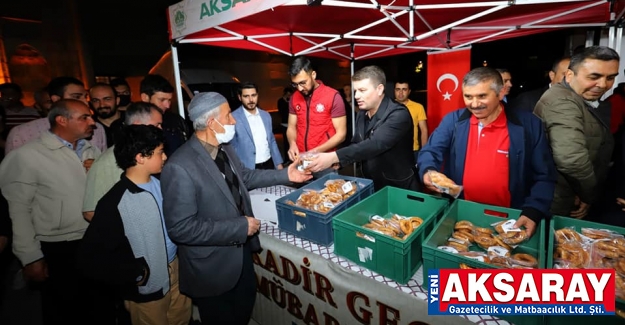 Özel gecelerin ikramı belediyeden