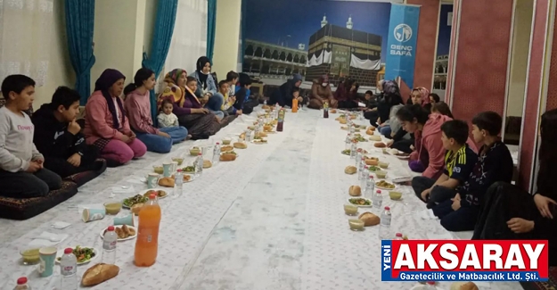 Yetimlerle iftarda buluştular