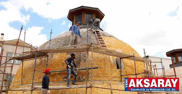 Restore edilen hamam ağır kış şartlarına dayanamadı