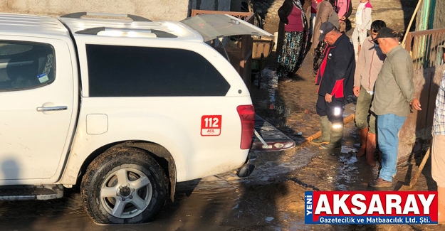 Sağanak yağmur ve dolu tarım arazilerine zarar verdi