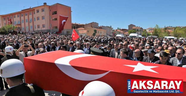 Şehidimizi dualarla uğurladık