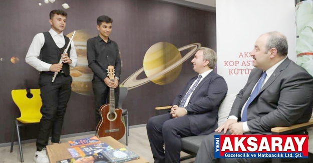 Aksaray Kop Astronomi Kütüphanesi açıldı