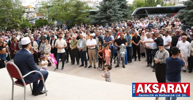 Hacı adaylarına uğurlama bitti