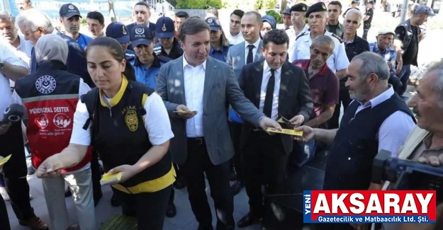 KADINA ŞİDDETE SIFIR TOLERANS Uyarıcı broşür dağıtıldı