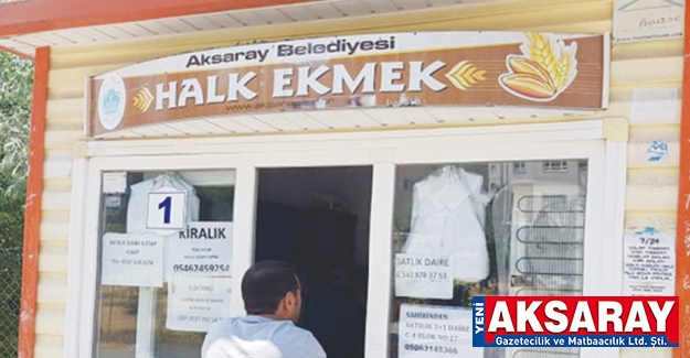 50 KURUŞ FARK VAR Halk ekmek de kuyruk oluştu