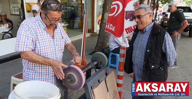 Bıçaklar çark edildi, kurbana hazır