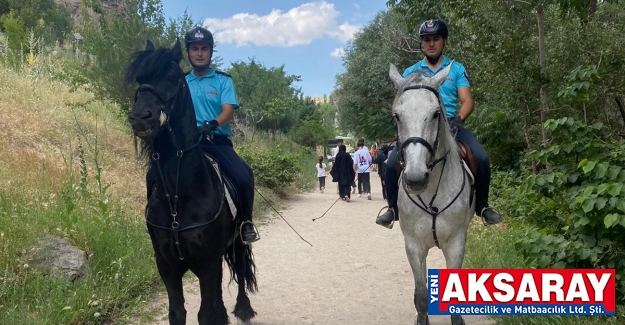 Turizm yöresinin asayişi atlı jandarmalara emanet