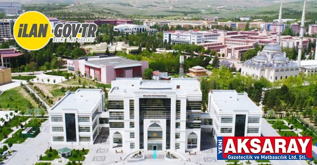 Selçuk Üniversitesi Sözleşmeli Personeli alıyor