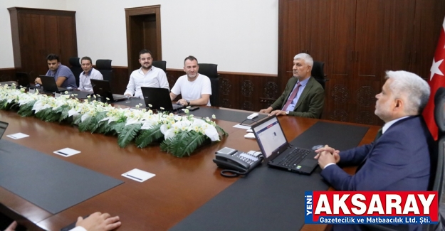 YÖK Sanal Fuarı birinci salonunda Aksaray Üniversitesi var