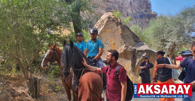 Araç girmeyen yerlerde asayişi atlı jandarma sağlıyor