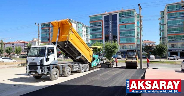 BAŞKAN DİNÇER AÇIKLADI 3,5 Yılda 450 bin ton asfalt serildi