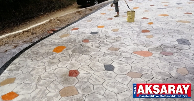 Baskı beton işi yaptırılacaktır