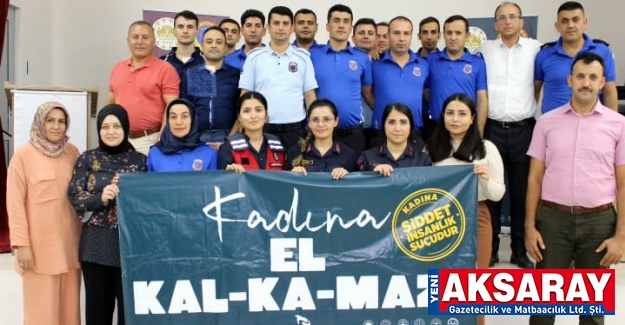 Cezaevi personeline Kadına şiddet anlatıldı