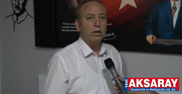 İYİ PARTİ İL BAŞKANI FARUK AĞIR Umutlarla oynadılar