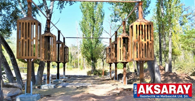 Macera severlere özel park yapılıyor