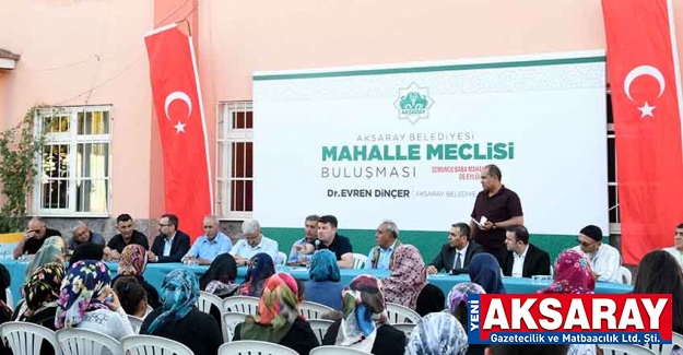 Mahalle Meclisi Somuncubaba mahallesinde toplandı