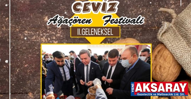 Ağaçören Ceviz Festivaline hazırlanıyor