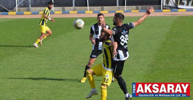 FATSA’DA DİŞE DİŞ MÜCADELE Aksaray kartalları 0-2’lik galibiyetle döndü