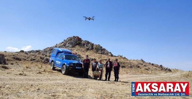 Kaybettiği hayvanlarını jandarma buldu