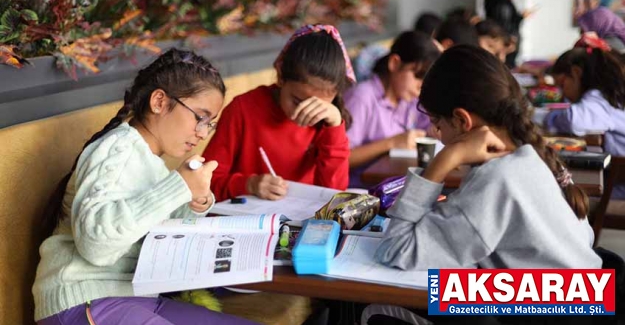 Kitap konağı öğrencilere ders çalışma ortamı sundu