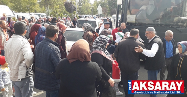 Umre’ye uğurlandılar