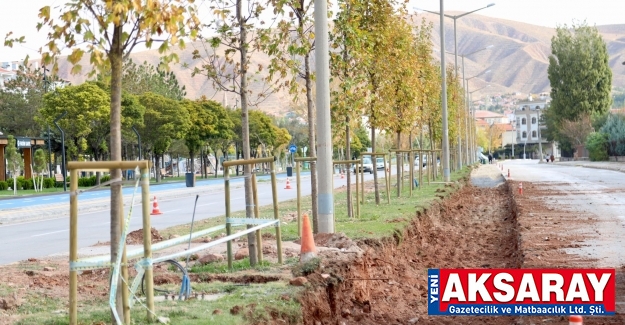 YOL GENİŞLETME ÇALIŞMALARI BAŞLADI