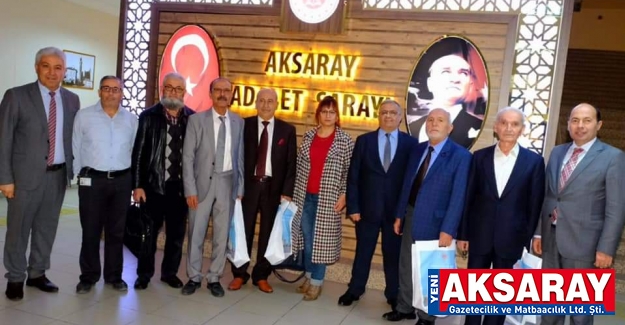 ADLİYEDE VEFA GÜNÜ Emekli olanlar unutulmadı