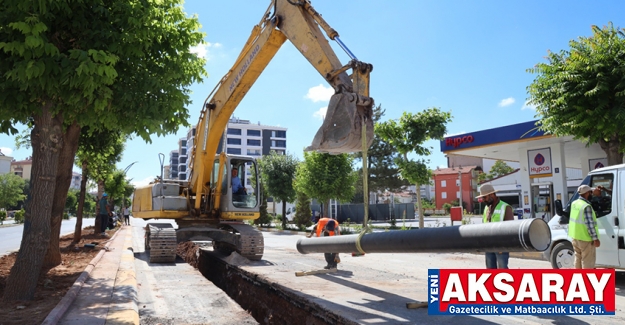 AKSARAY’IN ALT YAPI YILI Boru değişimi yüzde 95 tamamlandı