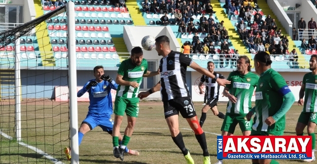 AKSARAYSPOR CEPHESİNDE Kayıpsız yola devam