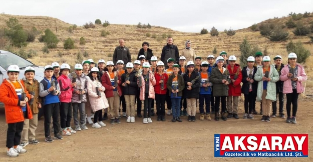 Bugün dikiliyor, gelecek kuşaklar faydalanacak