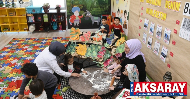 Çocuklar ve anneleri AKMEK’ten yararlanıyor