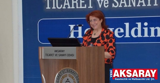  KONU AKSARAY’SA GERİSİ TEFERRUATTIR ATSO Kadın Girişimciler Başkanı Özan istifa etti