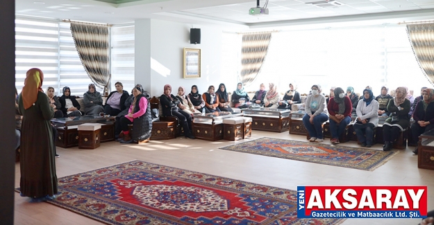 AKSARAY BELEDİYESİ VE KETEM İŞ BİRLİĞİ Kadınlara özel seminer