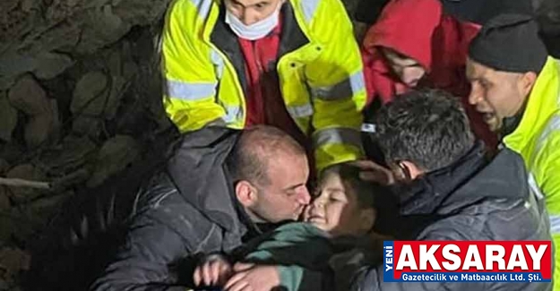Aksaray ekibi 8 yaşındaki Yavuz’u 91 saat sonra kurtardı