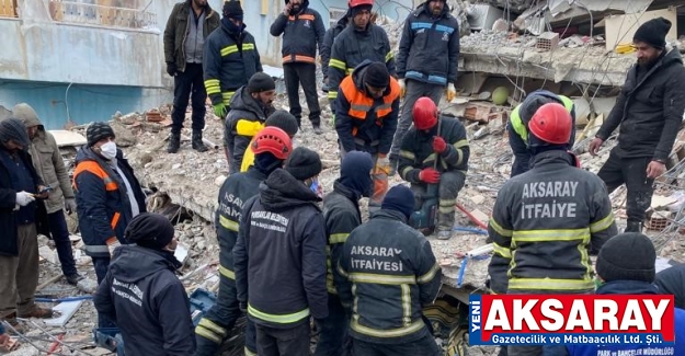 Aksaray ekibinin kurtardığı 4’e yükseldi