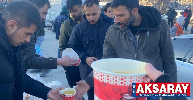 Aksaray mis yemek her gün 5 bin çorba veriyor