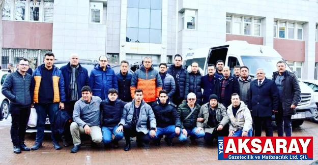 Başsavcı nezaretinde 36 kişilik heyet deprem bölgesine gitti