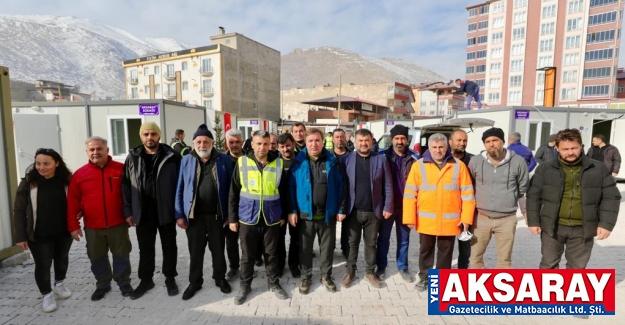 DEPREMİN YARALARINI KARDEŞ ŞEHİRLER SARIYOR Enkaz kaldırmada sona yaklaşıldı