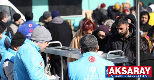 Diyanet Vakfı, Kahramanmaraş’ta sıcak yemek kapasitesini günlük 10 bin kişiye yükseltti
