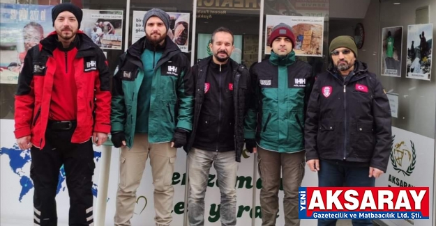 IHH Aksaray şubesi deprem yardımları konusunda bilgilendirme yaptı