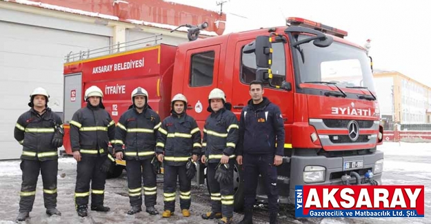 İtfaiye ekibi deprem bölgesine gönderildi