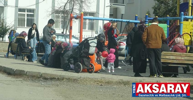 Niğde depremi Aksaray’da panik oluşturdu