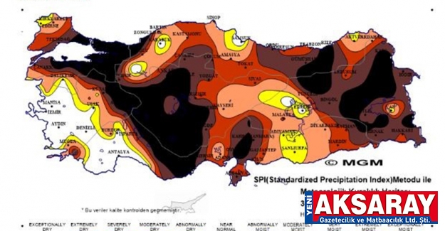 Şiddetli kuraklık tehlikesi altındayız