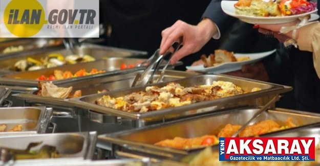 Tüketime hazır sıcak kumanya (porsiyon) hizmeti alınacaktır