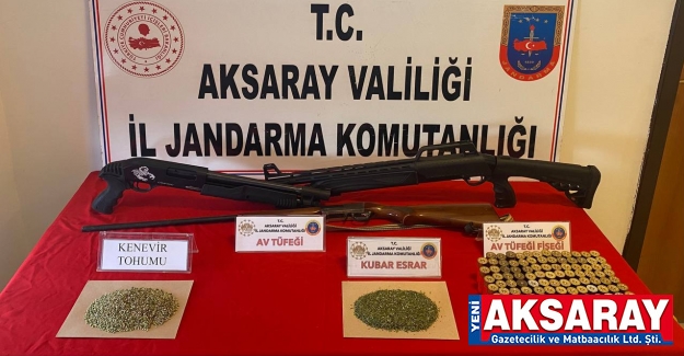 Uyuşturucu tacirleri Eskil’de yakalandı               