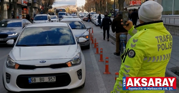 1 Ayda 650 araca hatalı parktan cezai işlem uygulandı