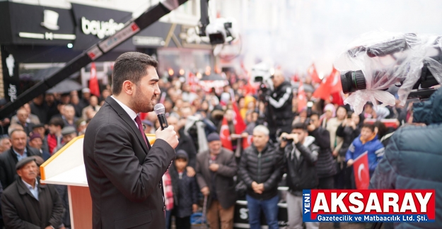 Ak parti ülkeyi karanlık ve krizlerden çıkarmıştır