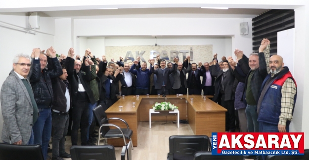 Ak Parti’de Mahalle Başkanları ile toplantı yapıldı