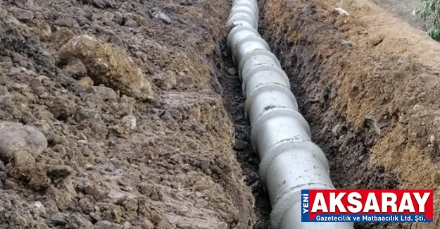 Yağmur suyu ile kanalizasyon işleri yaptırılacaktır