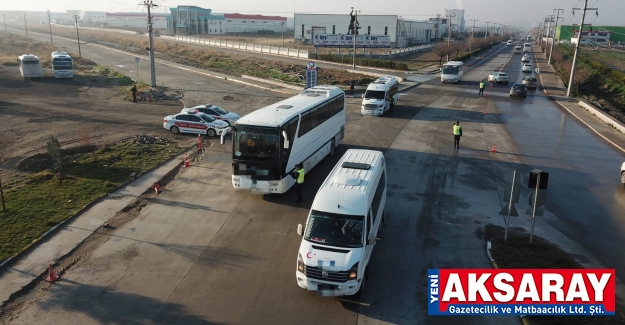 İşçi servisleri denetlendi        